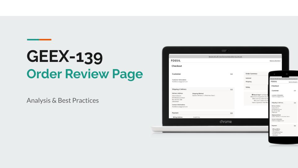 GEEX-139 - Review Page