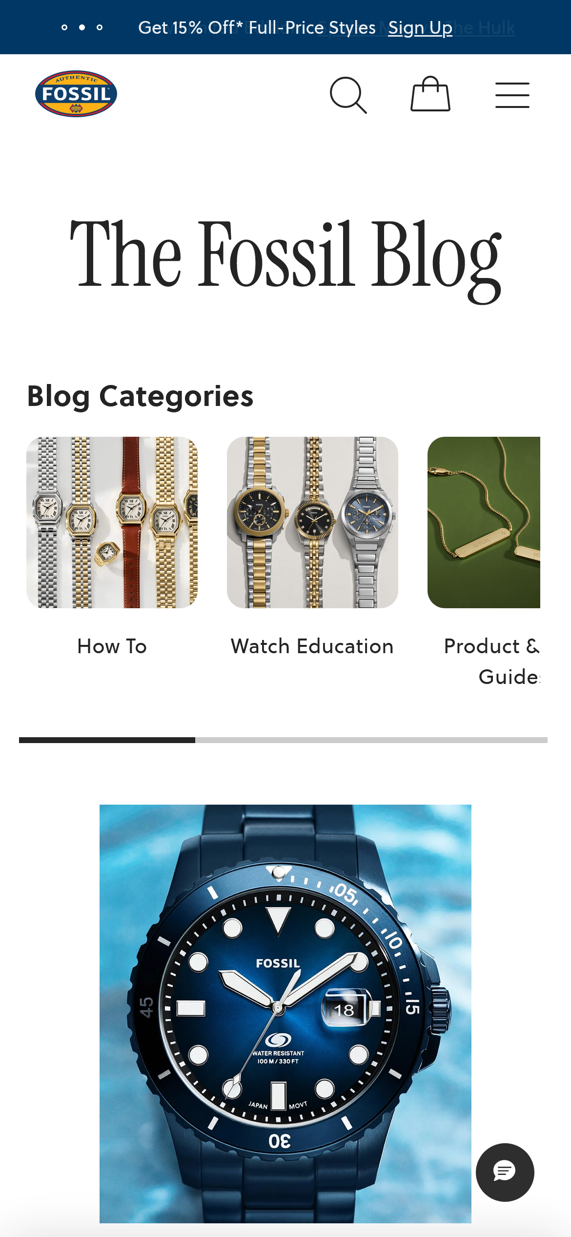 Fossil Blog